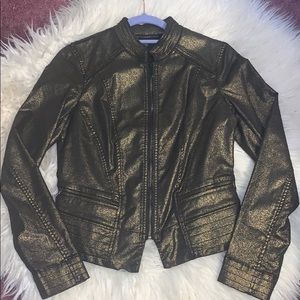NEW White House Black Market Metallic Jacket